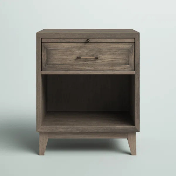 Brigit Solid + Manufactured Wood Nightstand | Wayfair North America