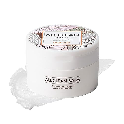 HEIMISH All Clean Balm 4.0fl.oz/120ml - Multi-Purpose Cleansing Balm | Makeup Remover, Face Wash, Pore Care, Blackhead Care, Moisturizer | Natural Aroma Oil, Balm-to-Oil Formula | Korean Skincare | Amazon (US)
