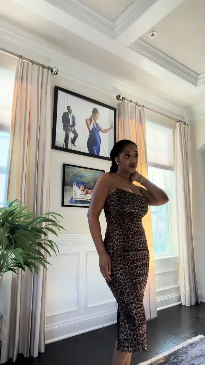 She’s hugging every curve like she knows me 😮‍🔥
The Leona midi is THAT dress.

#LTKSaleAlert #LTKootd