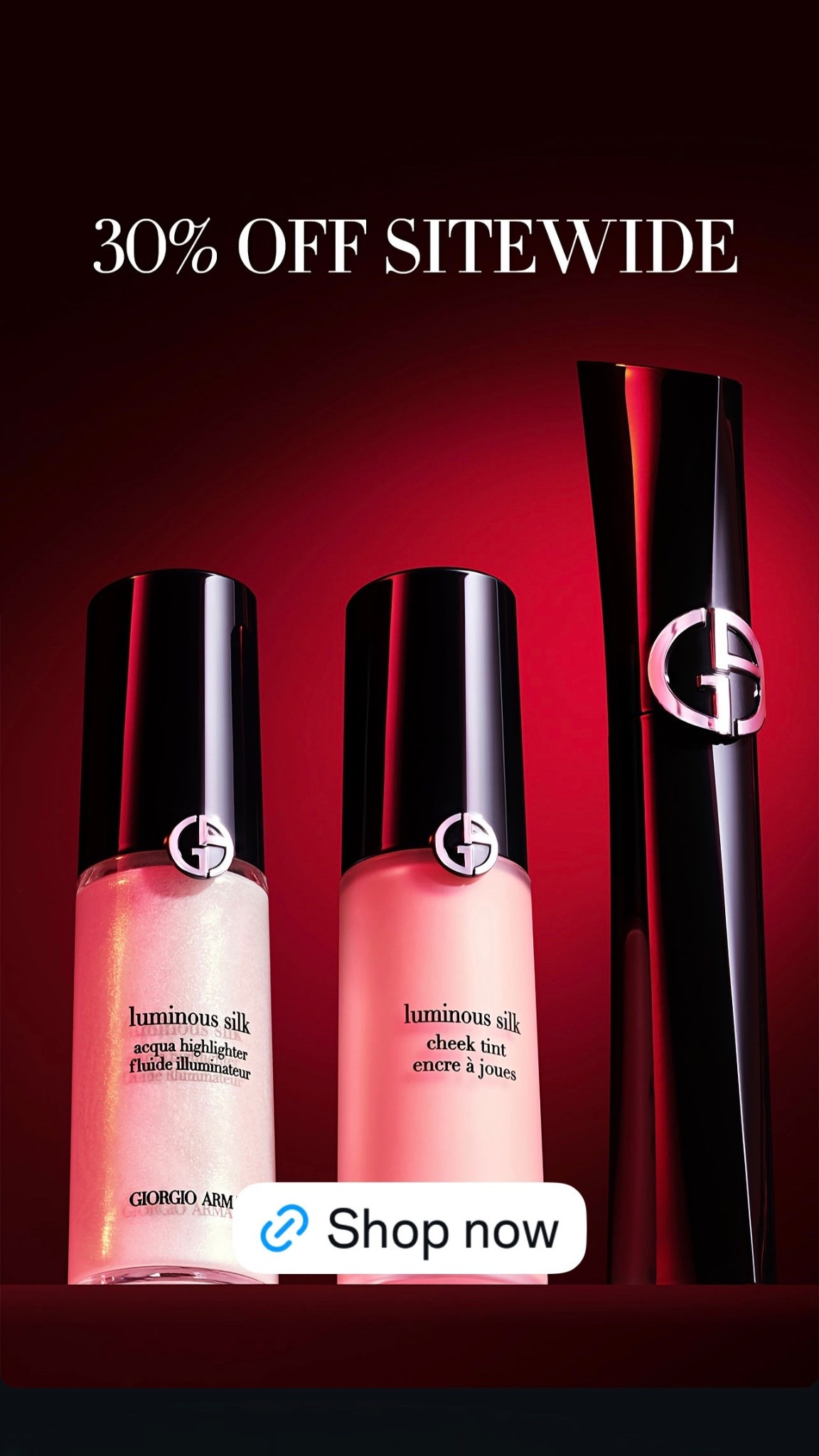 Giorgio Armani beauty 30% off

Holiday party glam

#LTKWedding #LTKHoliday #LTKBeauty