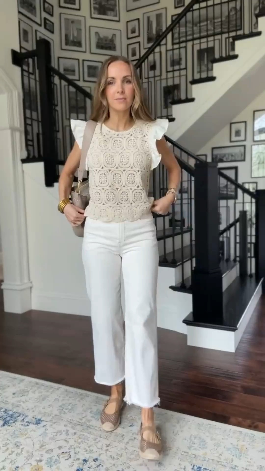 Monochromatic look with @Anthropologie & @Madewell