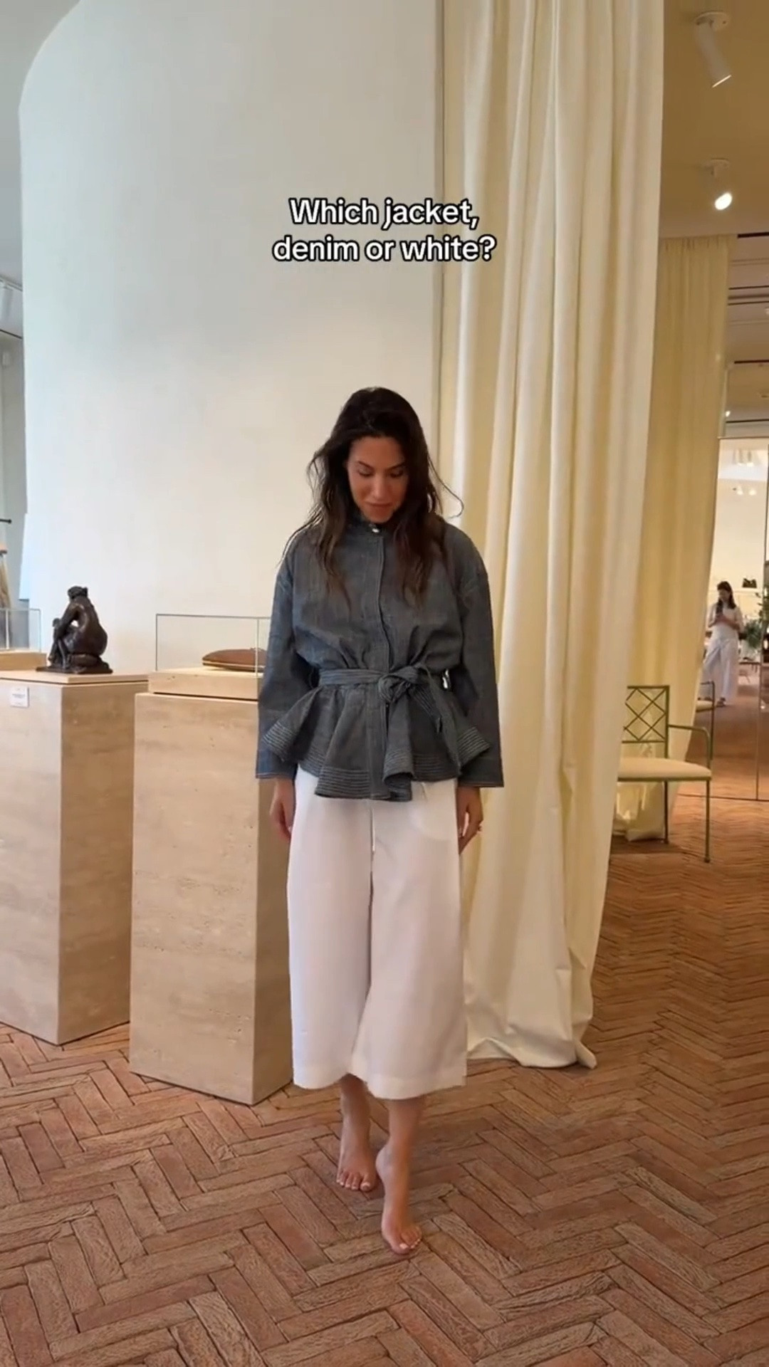 I didn’t even come into the store looking for a jacket!! #shoppingtiktok #luxuryfashion #summerfashion #springfashion #jacquemus

#LTKgrwm #LTKootd #LTKSeasonal