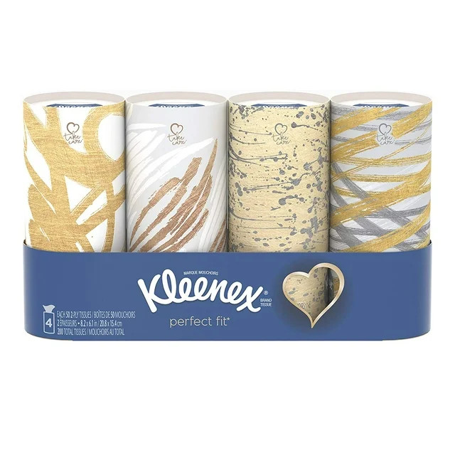 Kleenex Perfect Fit 4 Ct. Packaging May Vary (Assorted color and style boxes) | Walmart (US)
