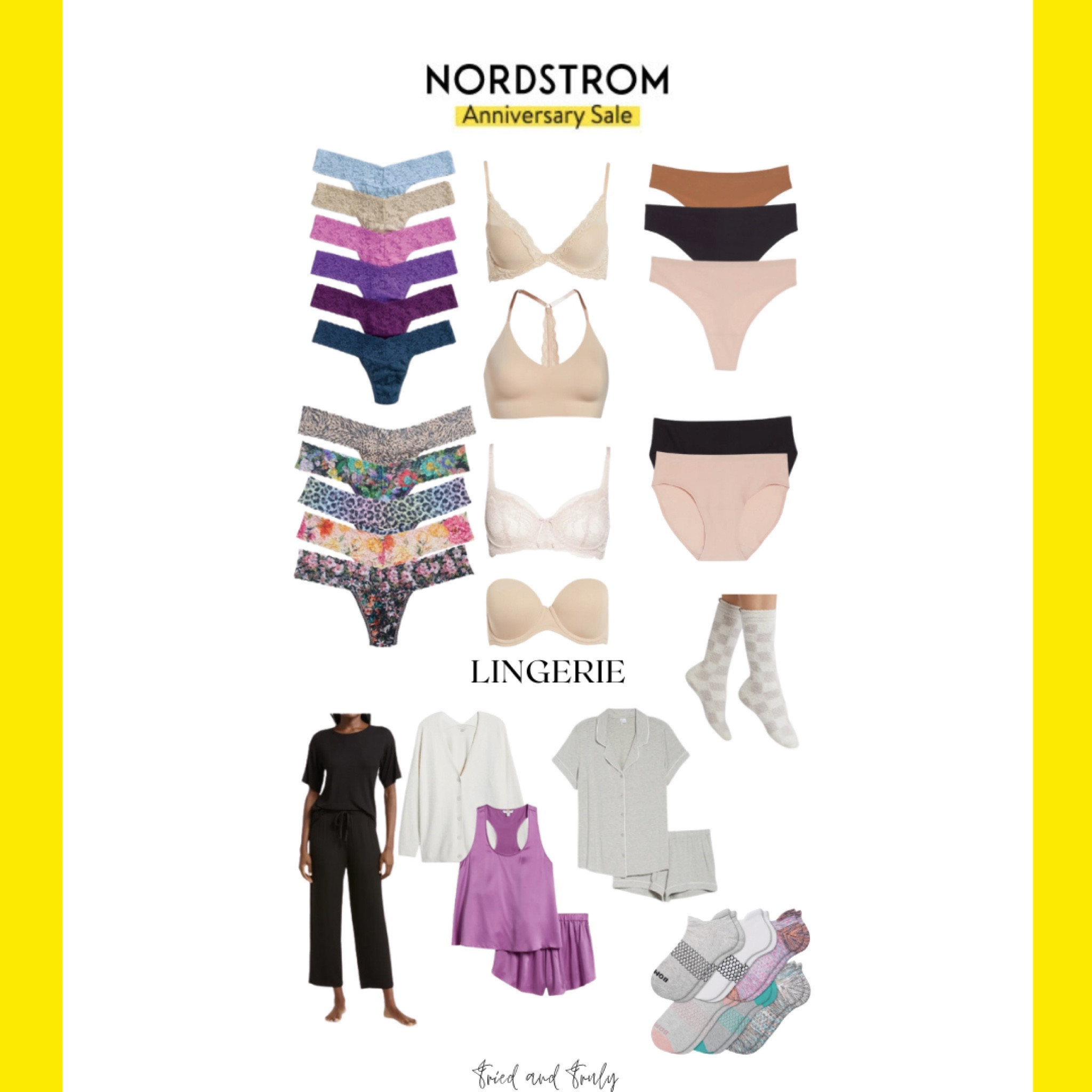 Nordstrom Anniversary Sale Lingerie Bra Underwear Pajamas Socks  
NSale #nsale 

#LTKStyleTip #LTKSaleAlert #LTKxNSale