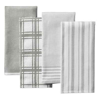Williams Sonoma Multi-Pack Towels, Set of 4 &amp; Waffle Weave Towels Bundle, Set of 4 | Williams-Sonoma