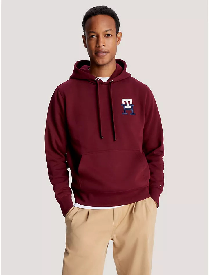 Embroidered TH Logo Hoodie | Tommy Hilfiger | Tommy Hilfiger (US)