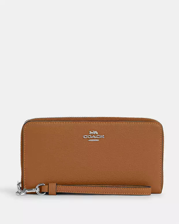 Long Zip Around Wallet | Coach Outlet US