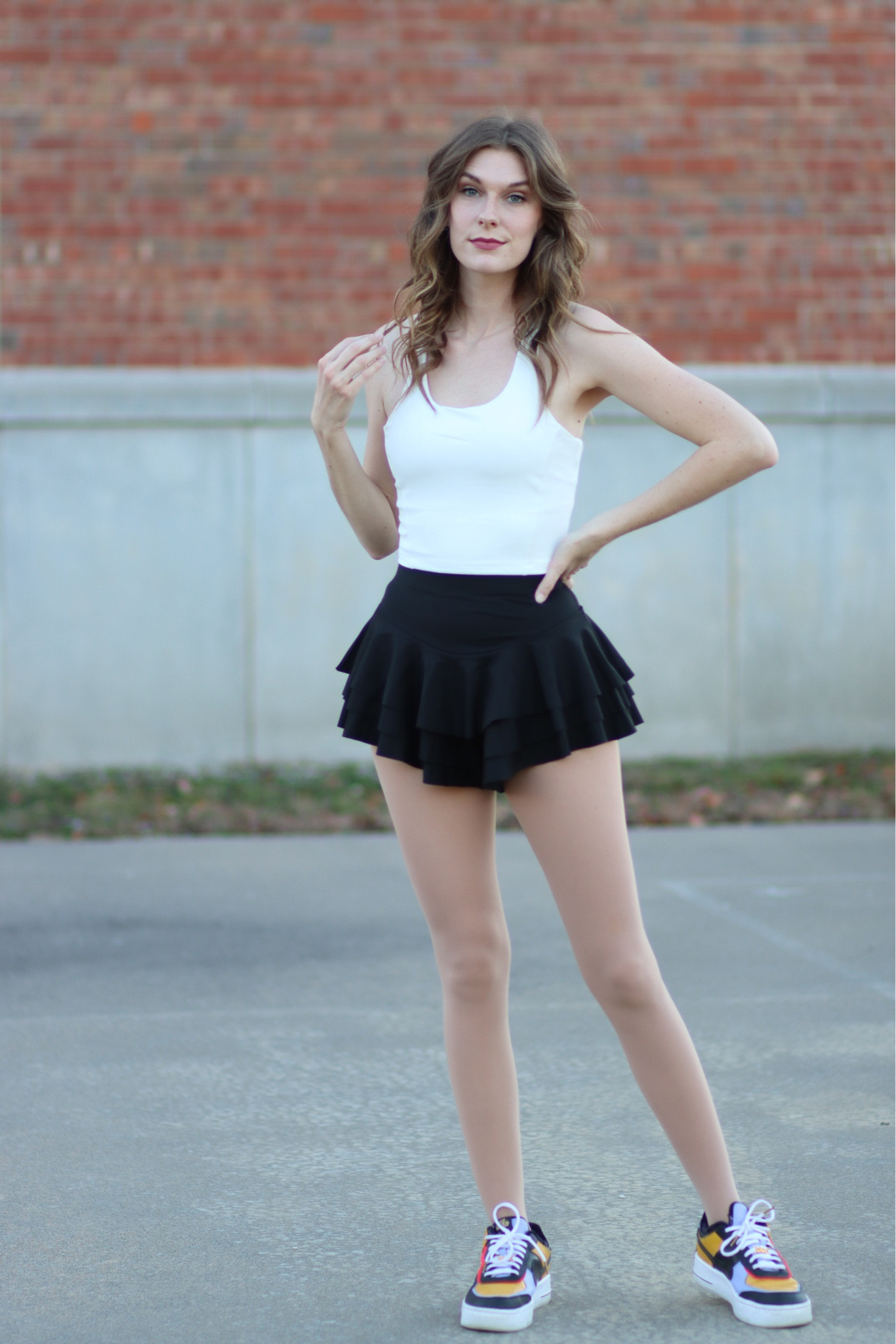 Dance skirts are my new favorite things. Under $30 and so stretchy and comfy! I’m wearing a small in both items 

#LTKfit #LTKstyletip #LTKunder50