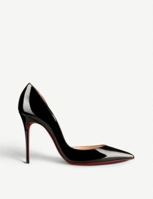 CHRISTIAN LOUBOUTIN Iriza 100 patent-leather courts | Selfridges