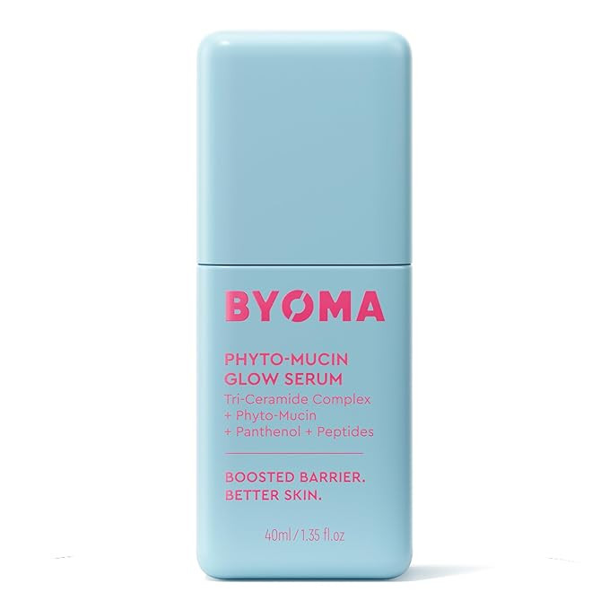 BYOMA Phyto-Mucin Glow Serum - Mucin Face Serum for Glass Skin - Plumps, Primes + Hydrates - Flaw... | Amazon (US)