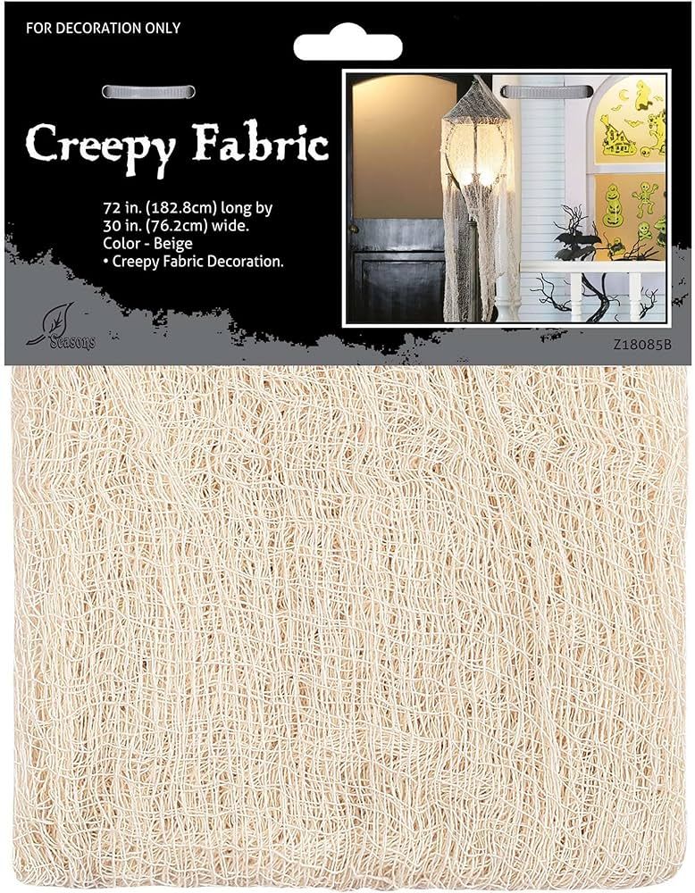 Creepy Beige Gauze Fabric Cloth Standard | Amazon (US)