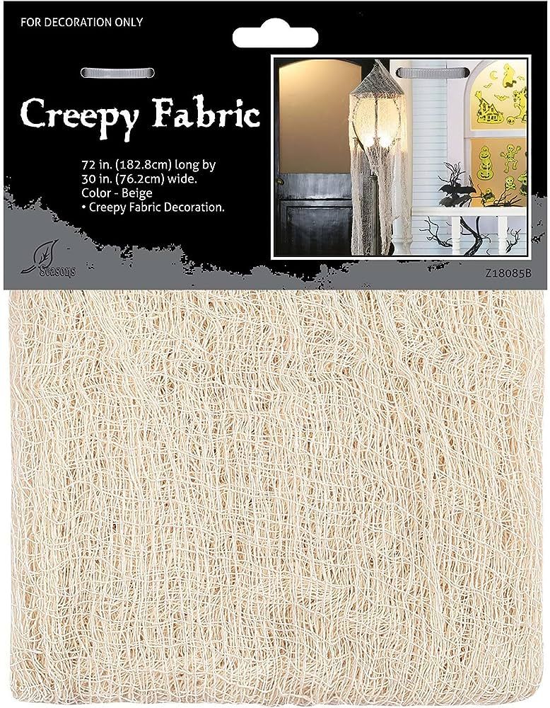 Creepy Beige Gauze Fabric Cloth Standard | Amazon (US)