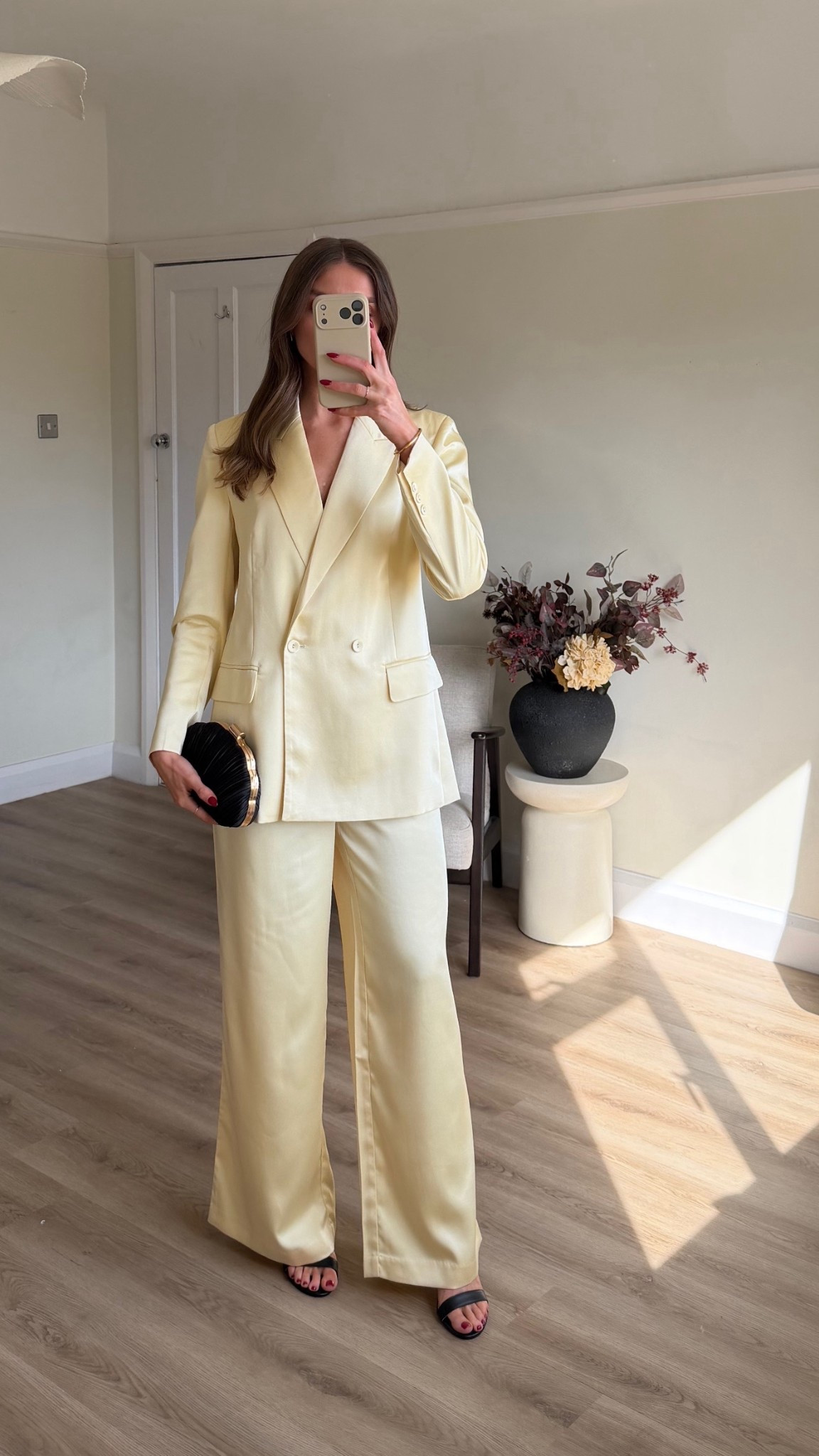 Spring occasionwear
Wearing a size 8 in the blazer & trousers
I’m 5ft 6 