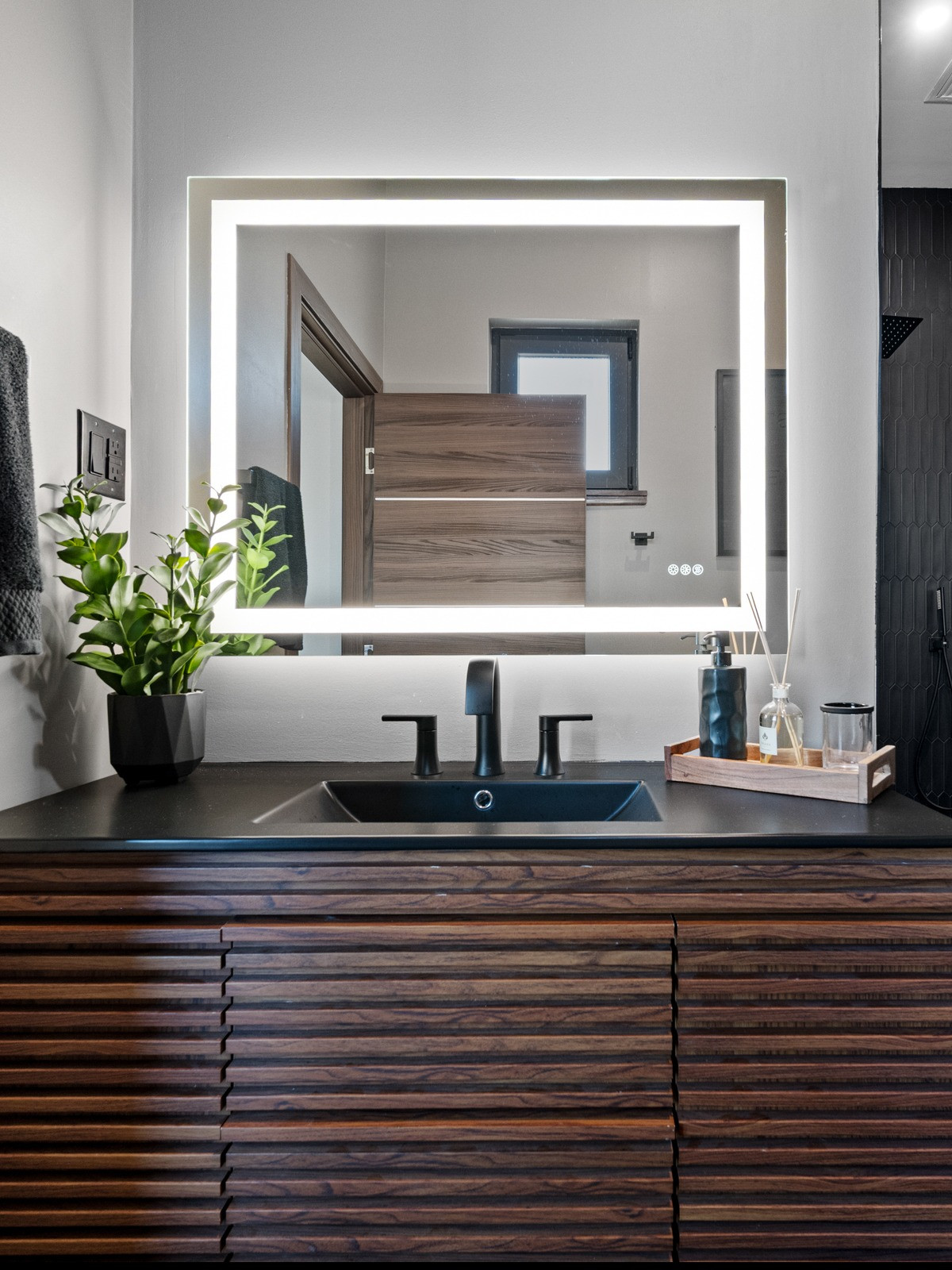 ✨ Elevate Your Beauty Routine with Bathroom Vanity ✨

Designed with elegance and functionality in mind, the Bahtoom Vanity by Design by Rania is where luxury meets everyday beauty. From its refined details to its thoughtfully crafted storage, every element is made to create a space that feels both stylish and personal.

Whether you’re getting ready for the day or unwinding in the evening, the Bahtoom Vanity transforms your routine into a moment of calm and sophistication. Clean lines, timeless design, and a touch of glamour make it the perfect centerpiece for your beauty corner.

Because every woman deserves a space that inspires confidence and creativity. 💫

#DesignByRania #BahtoomVanity #VanityDesign #LuxuryInteriors #BeautyCorner #HomeStyling #ElegantLiving 

 

#LTKHome