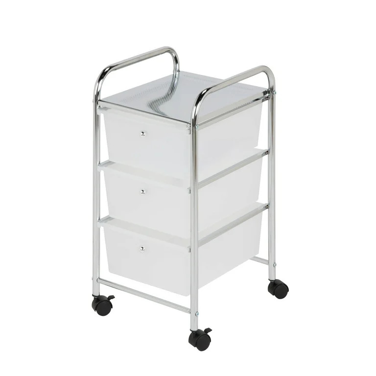 Honey Can Do 3 Drawer Rolling Storage Cart | Walmart (US)