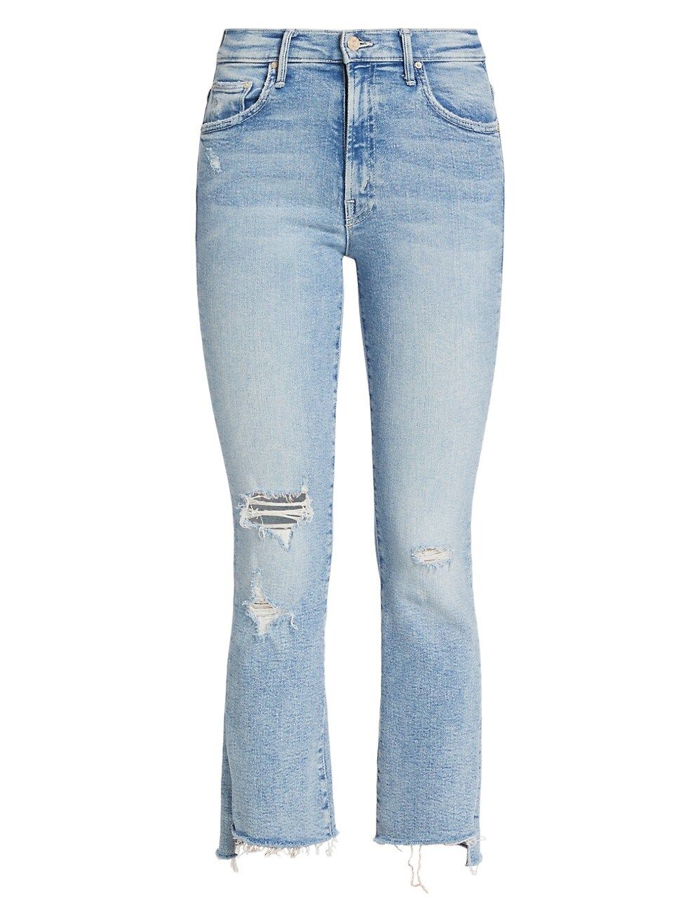 The Insider Step Fray Boot-Cut Crop Jeans | Saks Fifth Avenue