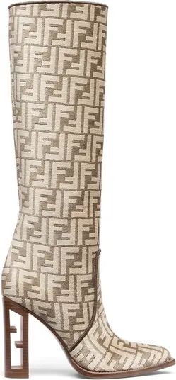 Fendi FF Tapestry Boot | Nordstrom | Nordstrom