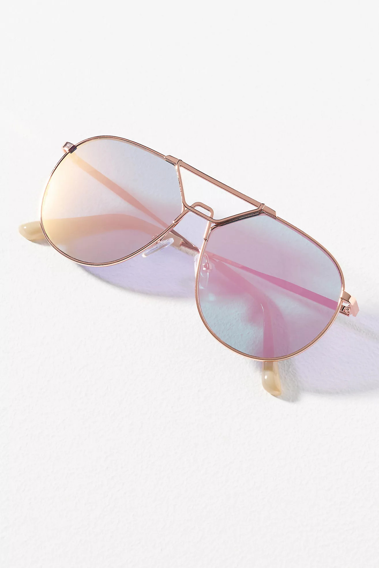 Purple Aviator Sunglasses | Anthropologie (US)