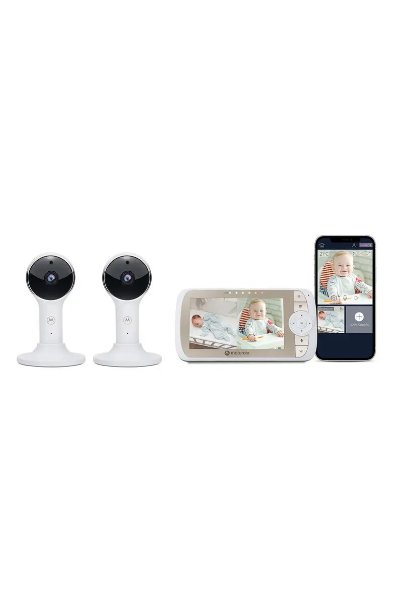 Motorola VM65 Connect-5 Video Wi-Fi Baby Monitor Set | Nordstrom | Nordstrom