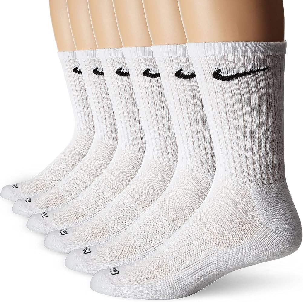 Nike Dri-Fit Crew 6-Pair Pack | Amazon (US)
