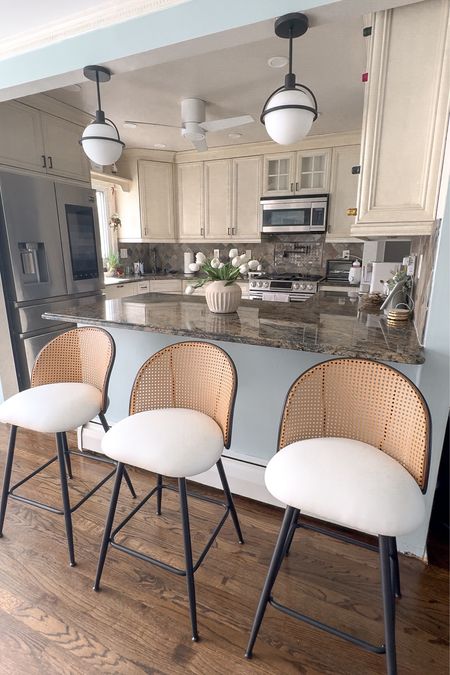 Modern organic, mid century bar stools from Amazon! Home refresh, kitchen refresh, spring refresh, Amazon furniture, swivel bar stools

#LTKsalealert #LTKhome #LTKfamily