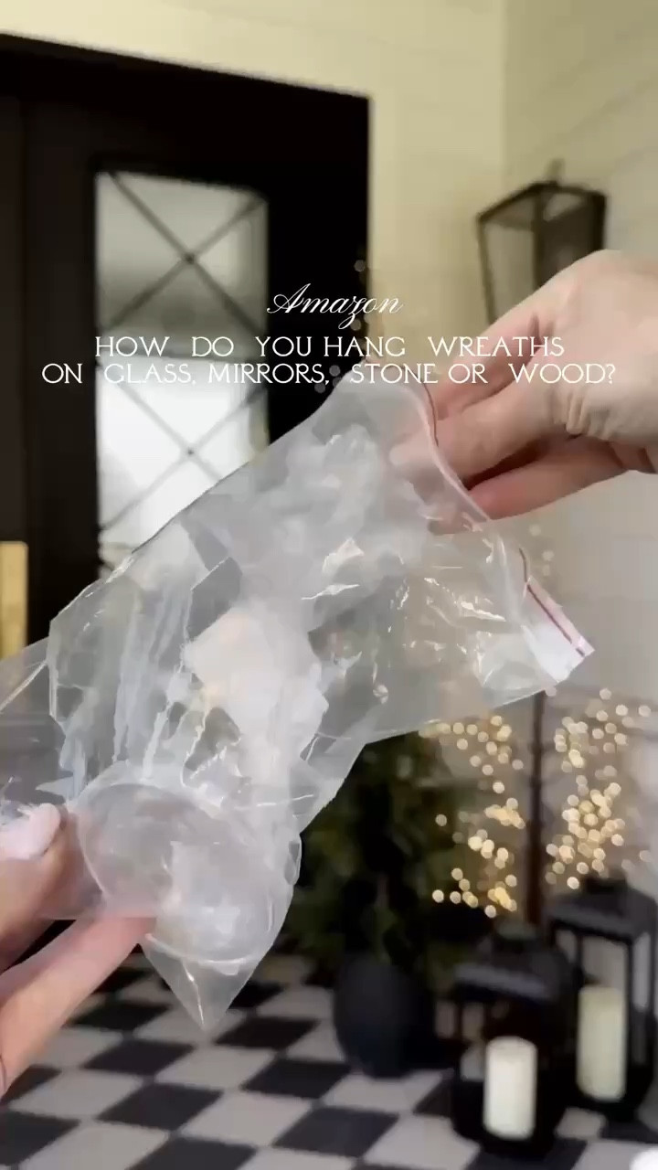 Suction Cup Hooks are a MUST-HAVE from Amazon this season.⁠
⁠
My new Suction Cup Wreath Holders are perfect for glass, Mirrors, Stone, or smooth wood. They hold amazing with no sticky substance to remove. It is waterproof, reusable and hold up to 22lbs with its high locking technology.⁠
⁠
#homehack #amazongadget #amazonmusthave #amazonholiday

#LTKStyleTip #LTKHome #LTKSeasonal