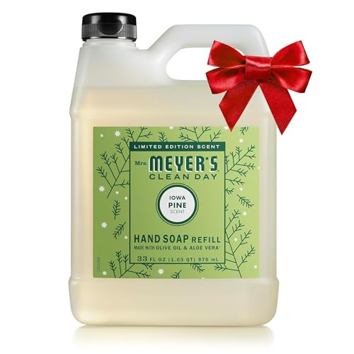 MRS. MEYER'S CLEAN DAY Liquid Hand Soap Refill, Iowa Pine Scent, 33 Ounce Bottle | Amazon (US)