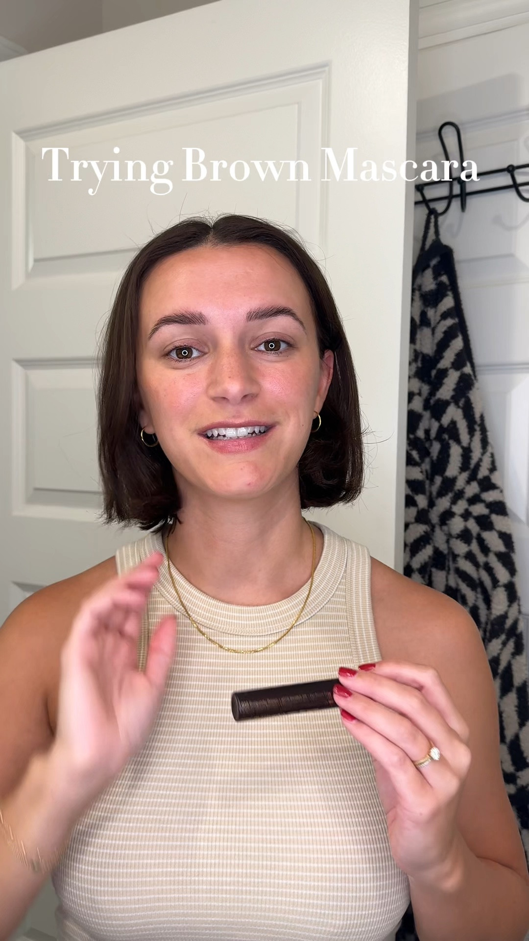 Trying brown mascara for a natural, subtle makeup look! 

#LTKBeauty