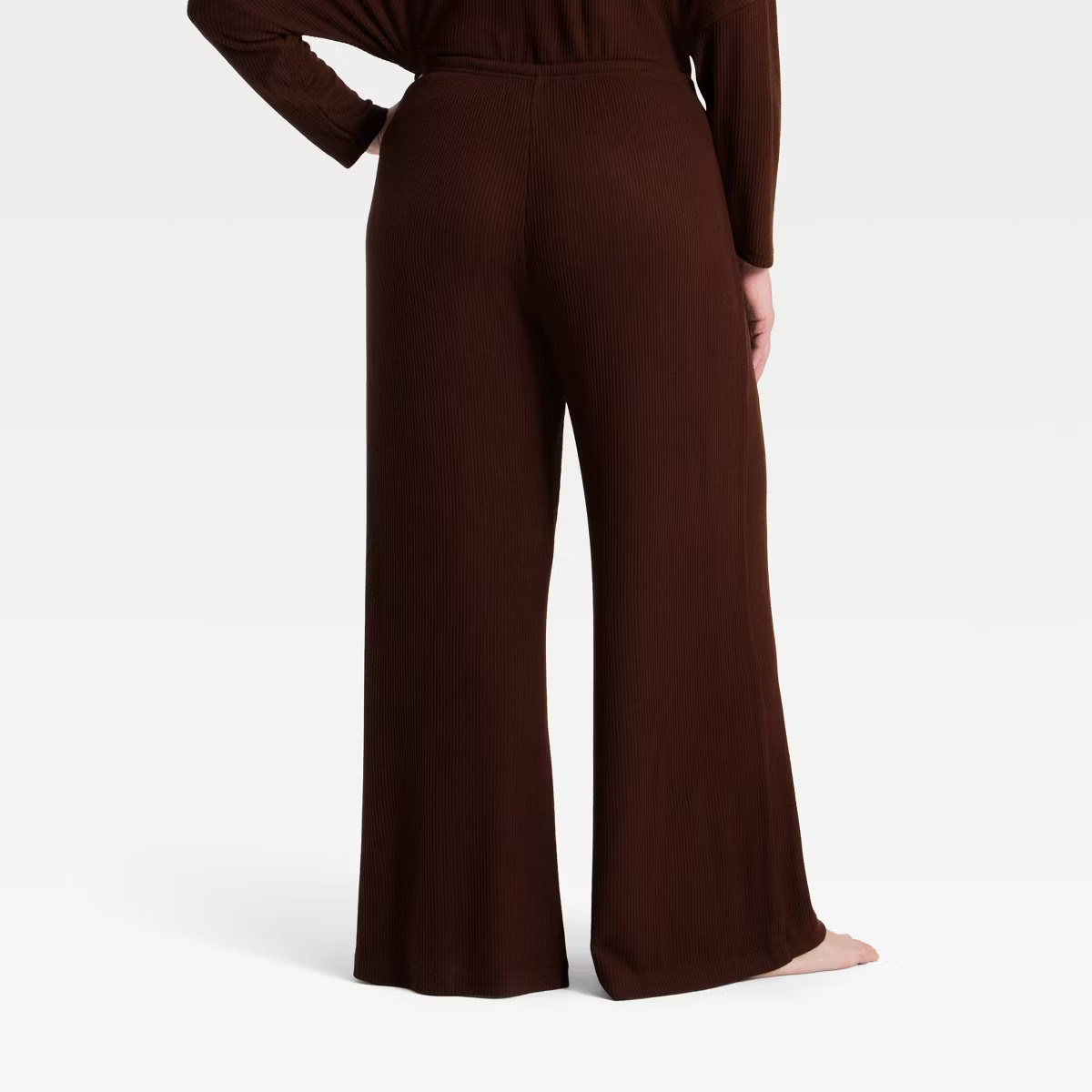 Women's Cozy Ribbed Wide Leg Pants - Auden™ | Target