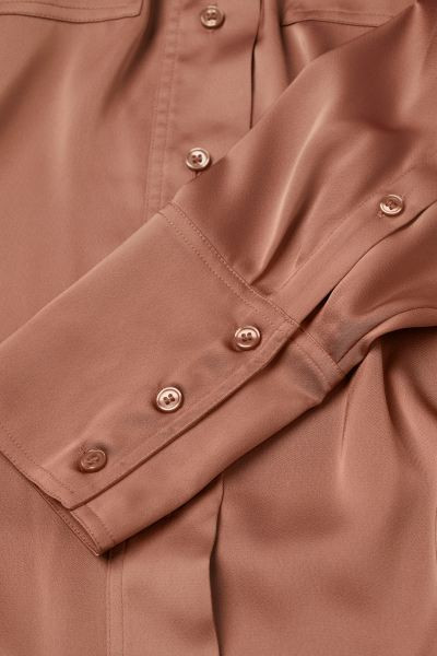 Satin Shirt | H&M (US + CA)