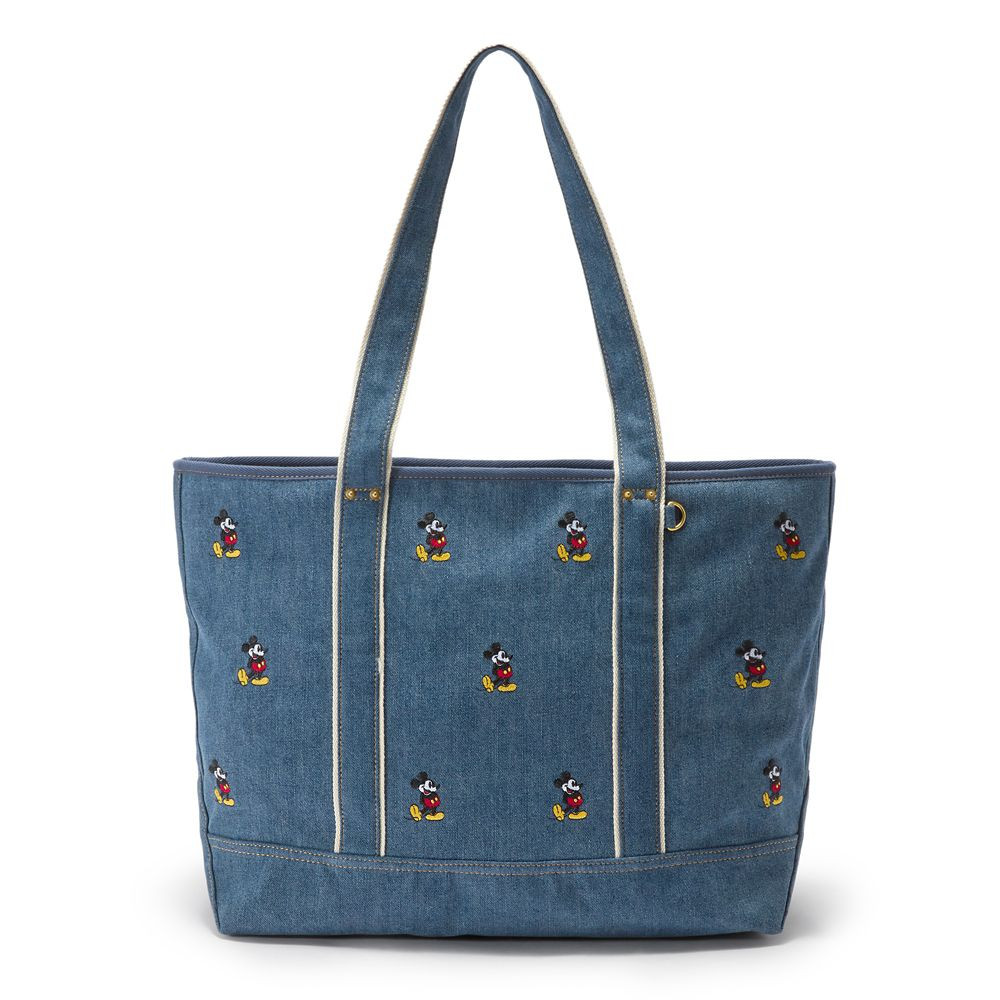 Mickey Mouse Denim Tote Bag | Disney Store