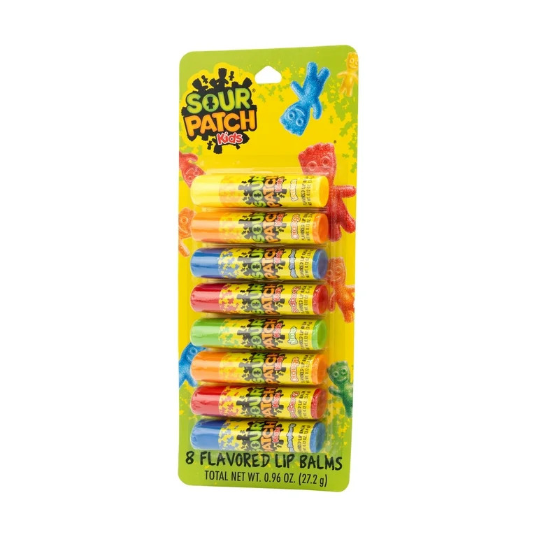 Sour Patch Kids Lip Balm, 8 Pack, Multiple Flavors | Walmart (US)
