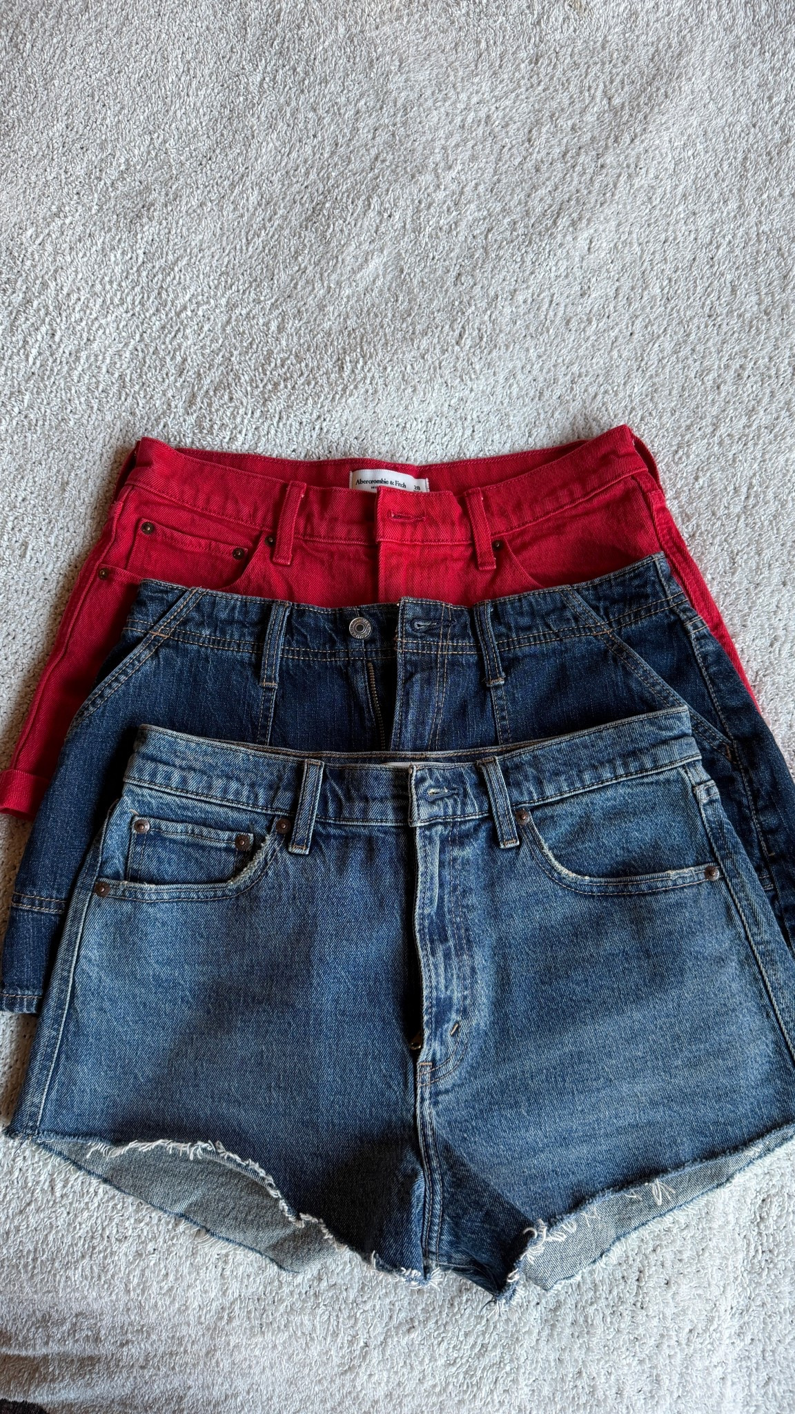 Favorite short shorts - I wear a size 28
Currently on sale + use code SUITEAF for an extra 15% off at Abercrombie 

#LTKSaleAlert