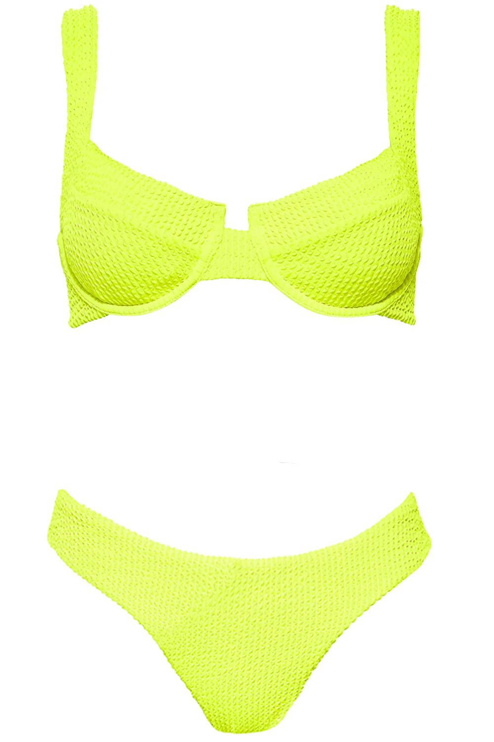 Laguna Bikini Neon Yellow Set | VETCHY LLC