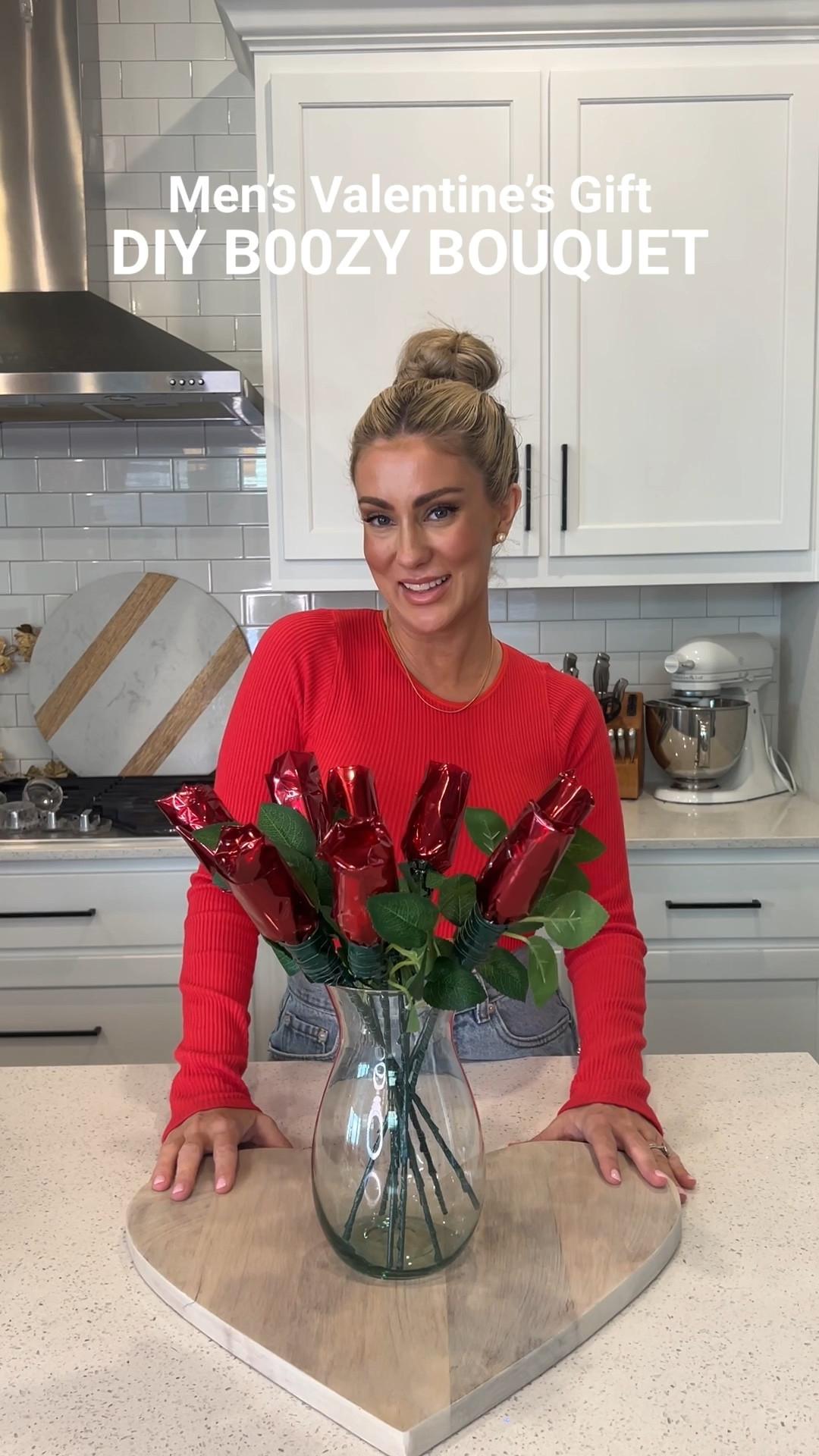 Crafting the perfect Valentine’s surprise for him with this DIY Boozy Bouquet! 🌹🍹 Giving you a step-by-step video on how to create this thoughtful and inexpensive gift that’ll leave him smiling. PRO tip- make sure you use the waterproof tape I linked bc regular floral tape doesn’t work!***
.
 #vday #vdaygifts #valentinesgift #valentinesdecor #mensgift #mensgiftideas #diyvalentines #diygift #husbandgift #valentineflowers #marriedcouple #valentinescrafts #diycraft #giftideas #husbandbirthday

#LTKGiftGuide #LTKParties #LTKSeasonal