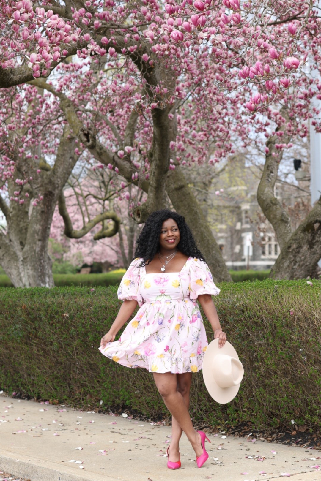 A sprinkle of pink perfection 

#LTKWorkwear #LTKMidsize #LTKShoeCrush