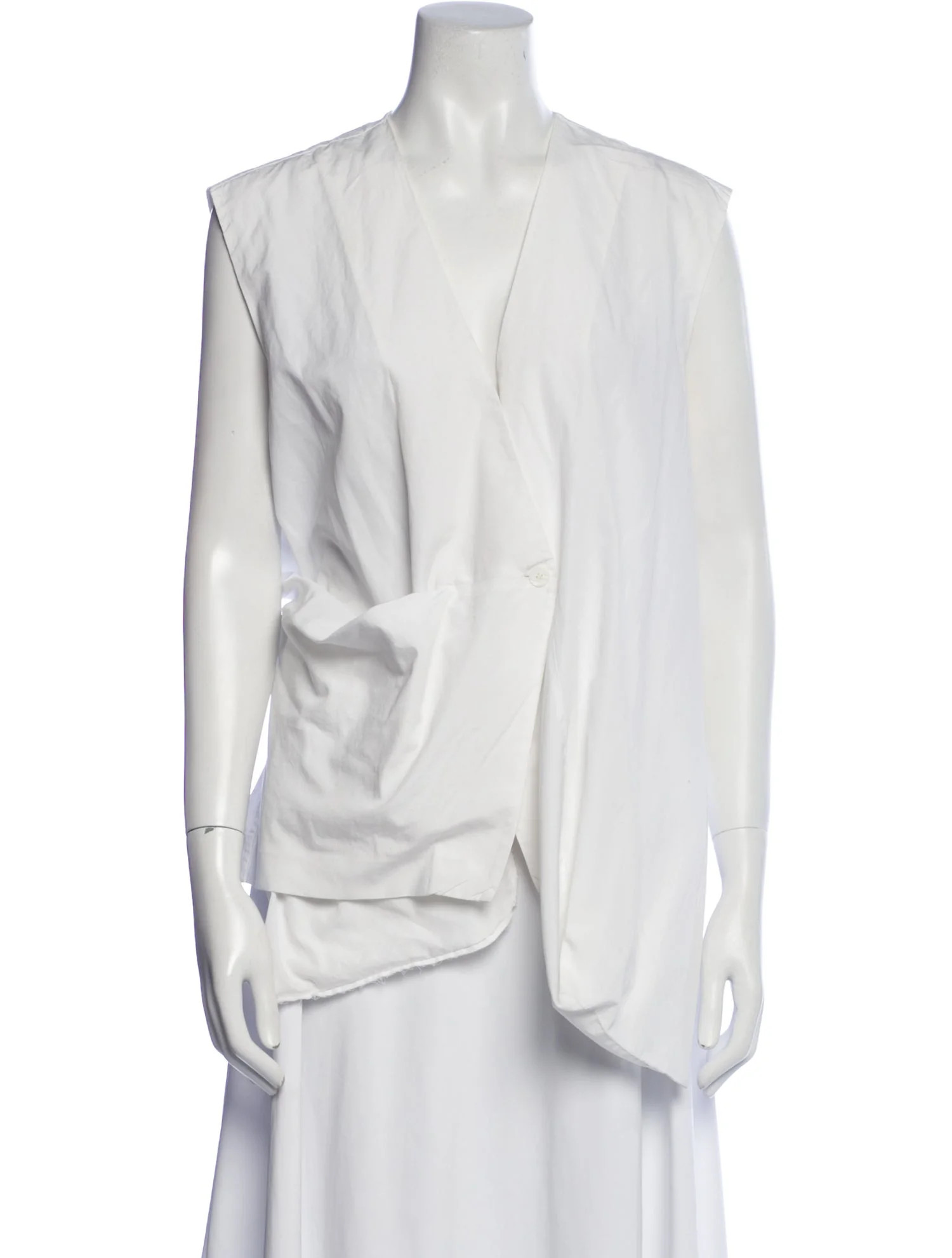 V-Neck Sleeveless Top | The RealReal