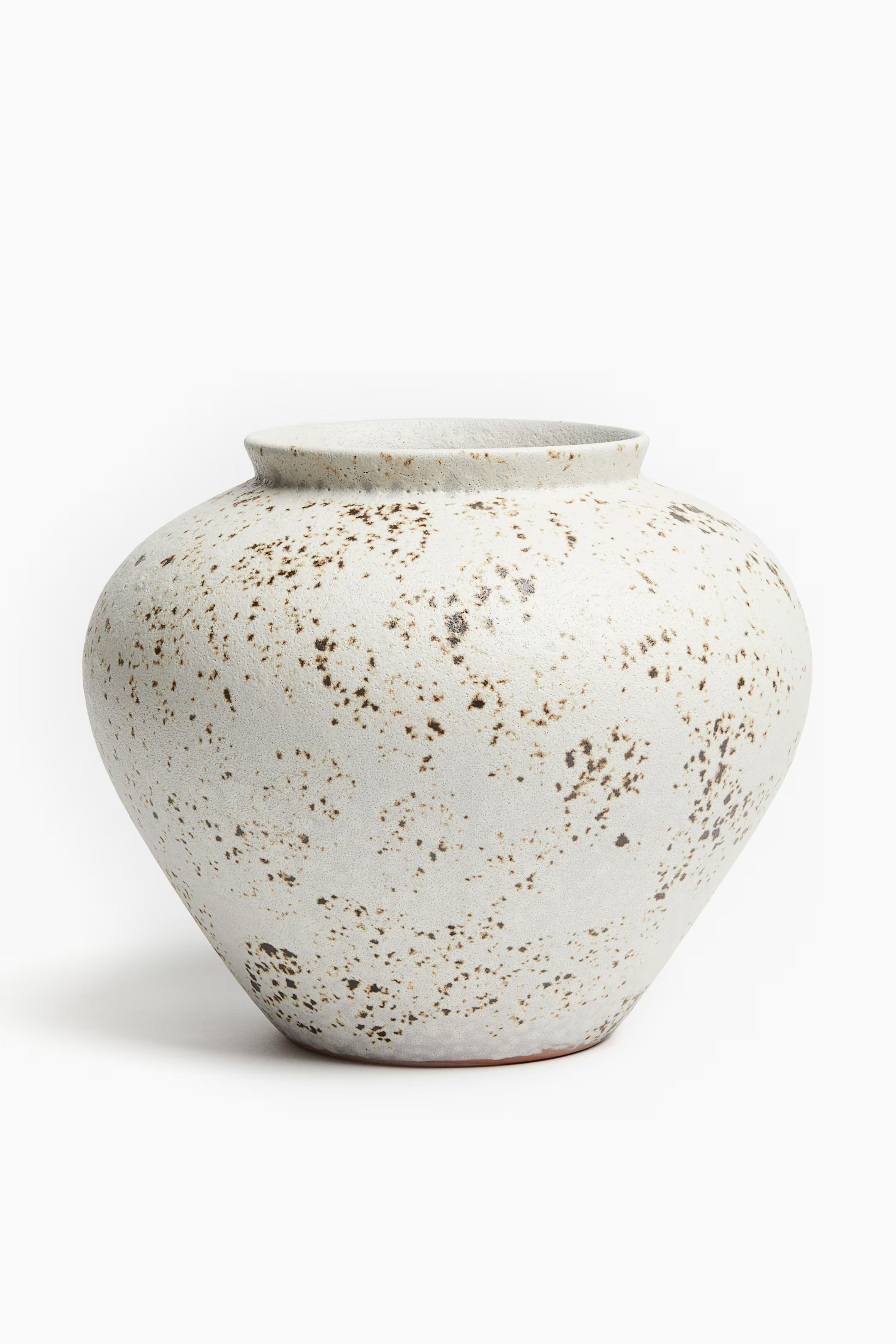 Terracotta Vase - Light beige/speckled - Home All | H&M US | H&M (US + CA)