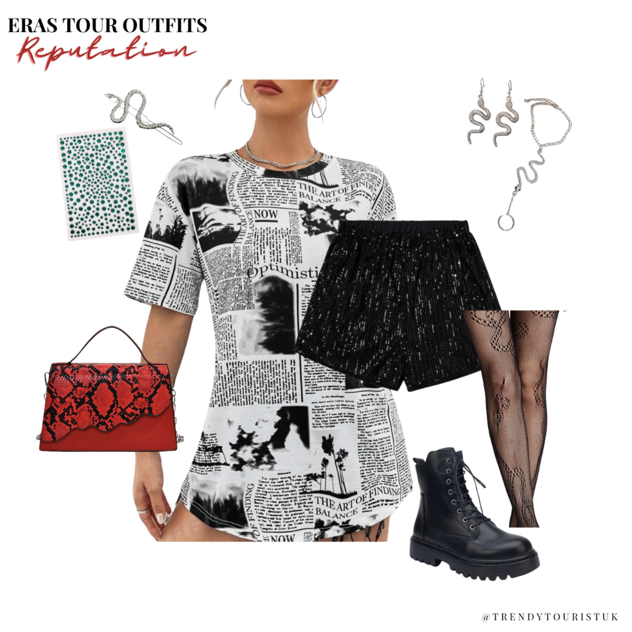 Eras Tour Outfit: Reputation🐍

#LTKstyletip #LTKeurope #LTKfestival