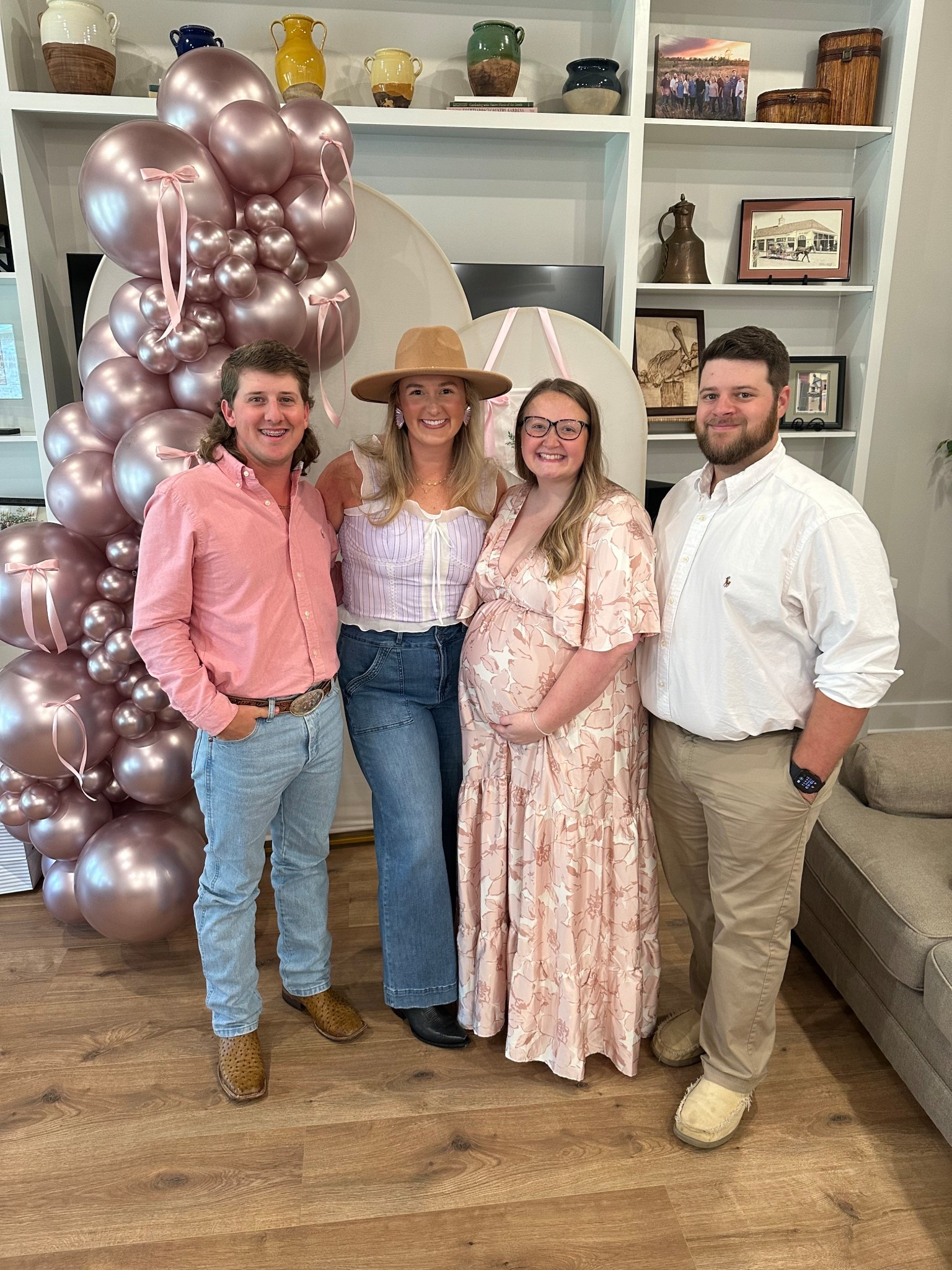 Baby shower fits are so fun 🩷💜

#LTKSeasonal #LTKootd #LTKMidsize