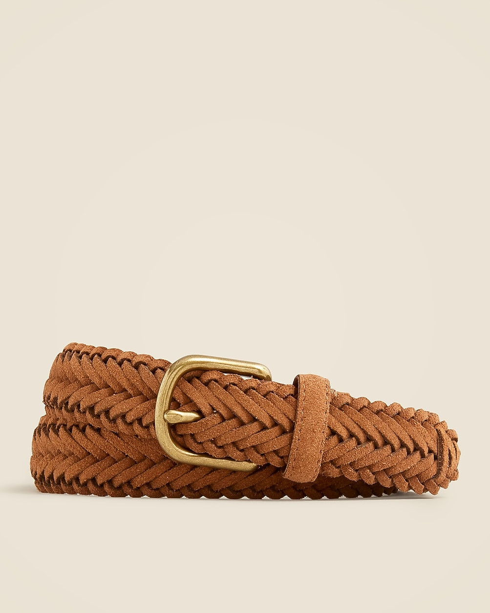 Kids' braided leather belt | J. Crew US
