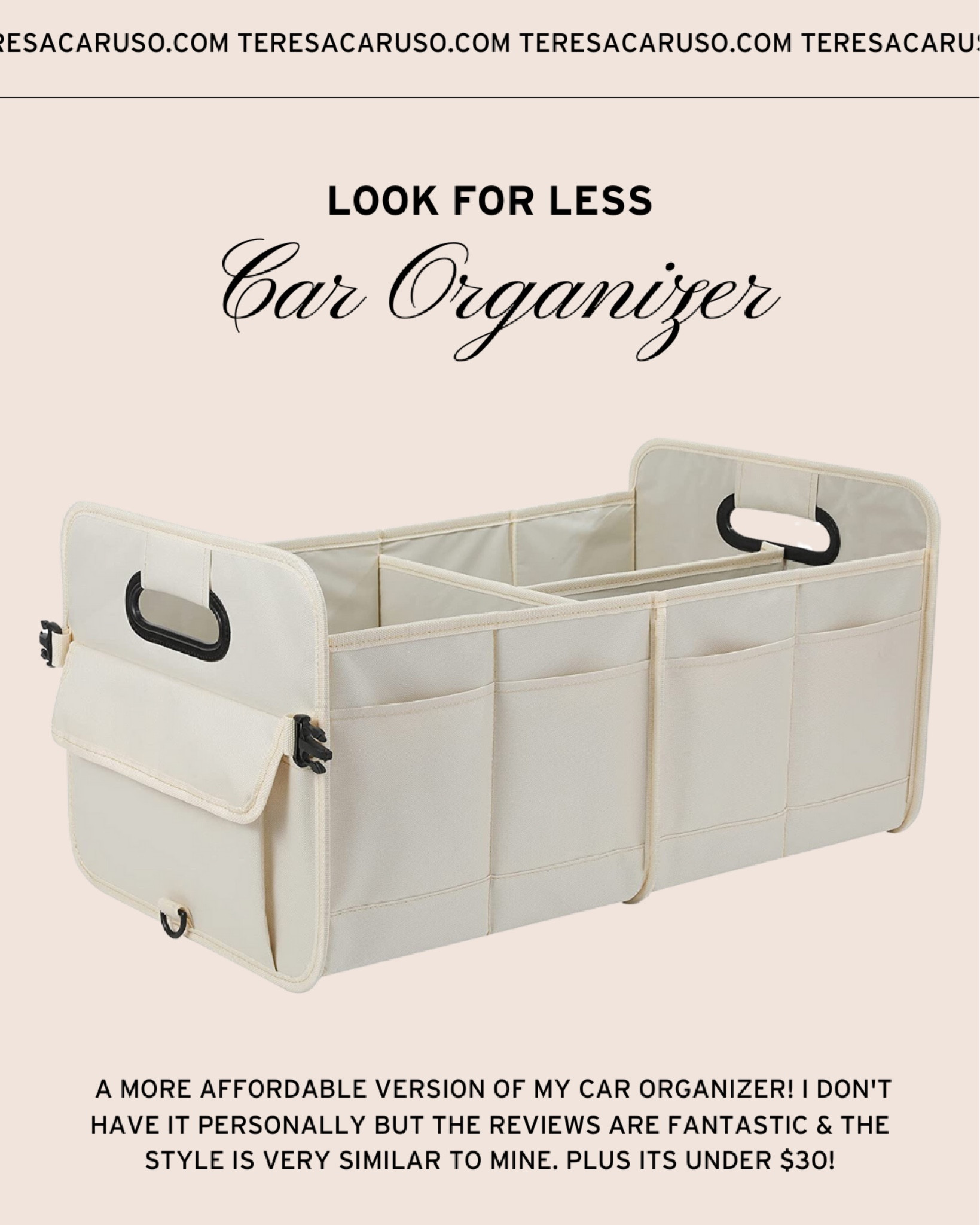 Car organizer from Amazon under $30

Car organization, Amazon finds, Amazon favorites, Amazon must haves 

#LTKunder50 #LTKtravel #LTKunder100