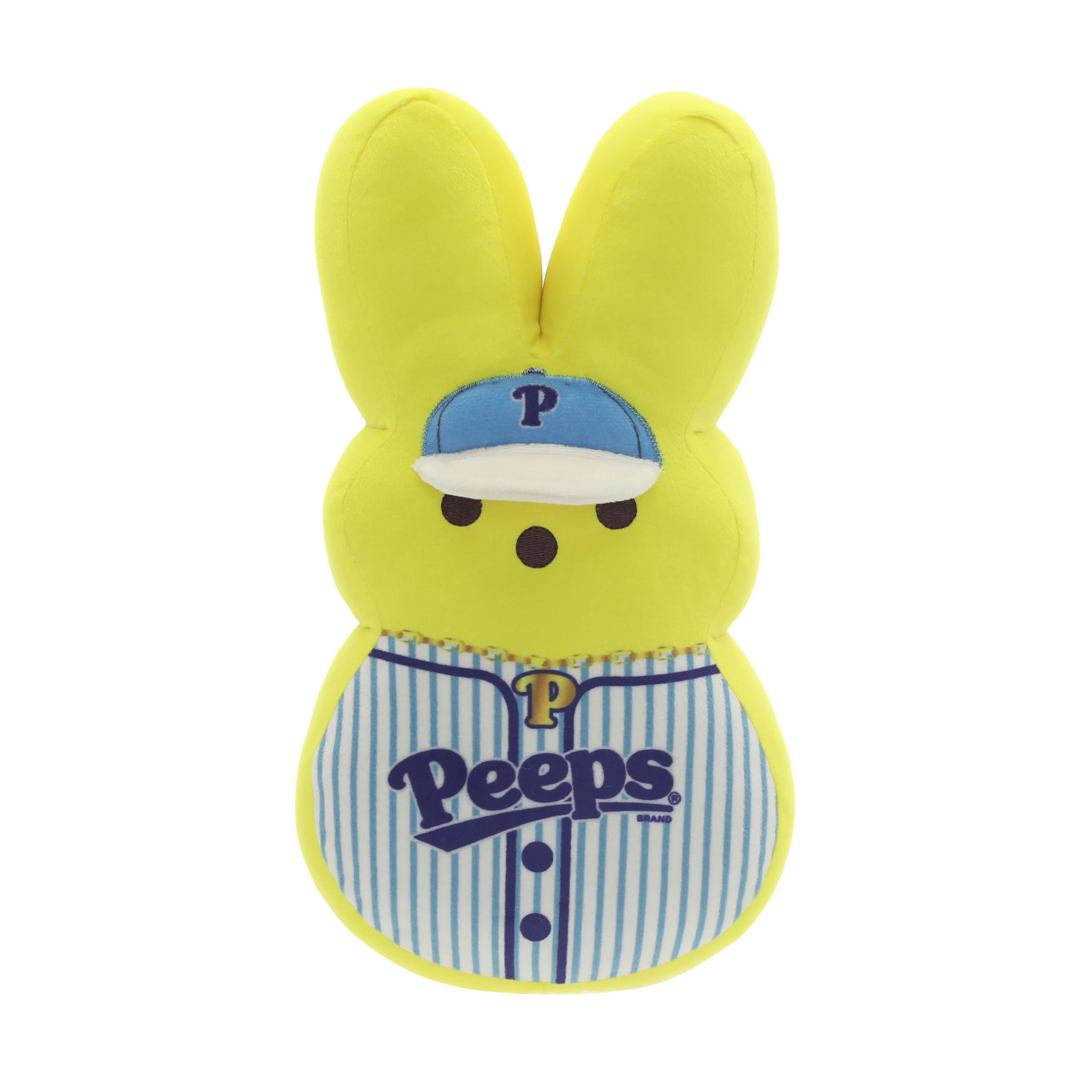 PEEPS® 12-Inch Dress-Up Bunny Plush Toy — Yellow Baseball Player | Walmart (US)
