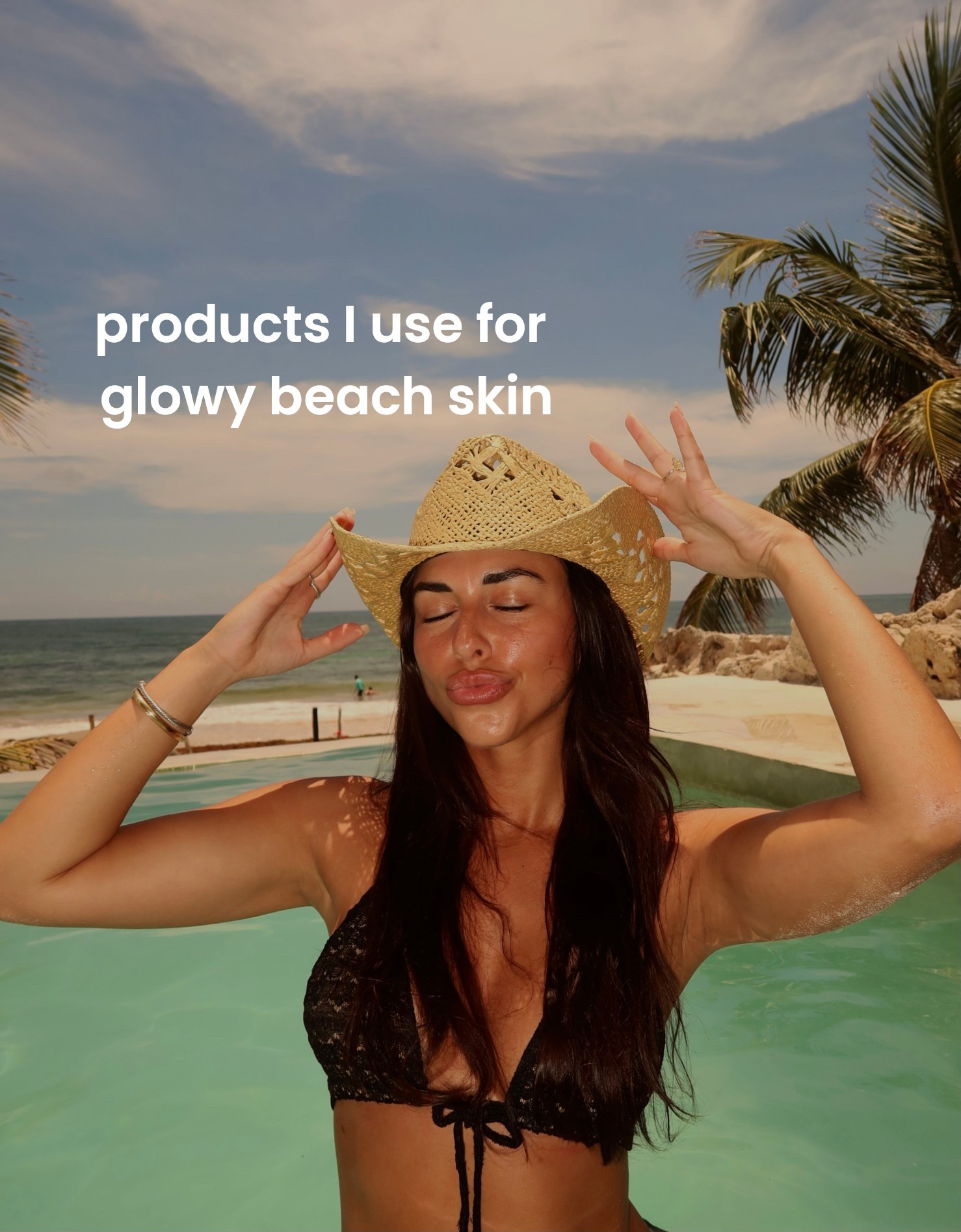I constantly mix & match all of these!! #glow #skin #glowskin #tan #beach #summer #skincare #beachlook #nomakeup #sephora #rhode #ltkbeauty #ltkcreator #ltksale 

#LTKBeauty #LTKselfcare #LTKSwim