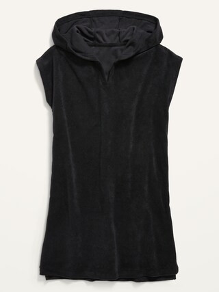 Hooded Loop-Terry Swim Cover-Up for Girls | Old Navy (CA)