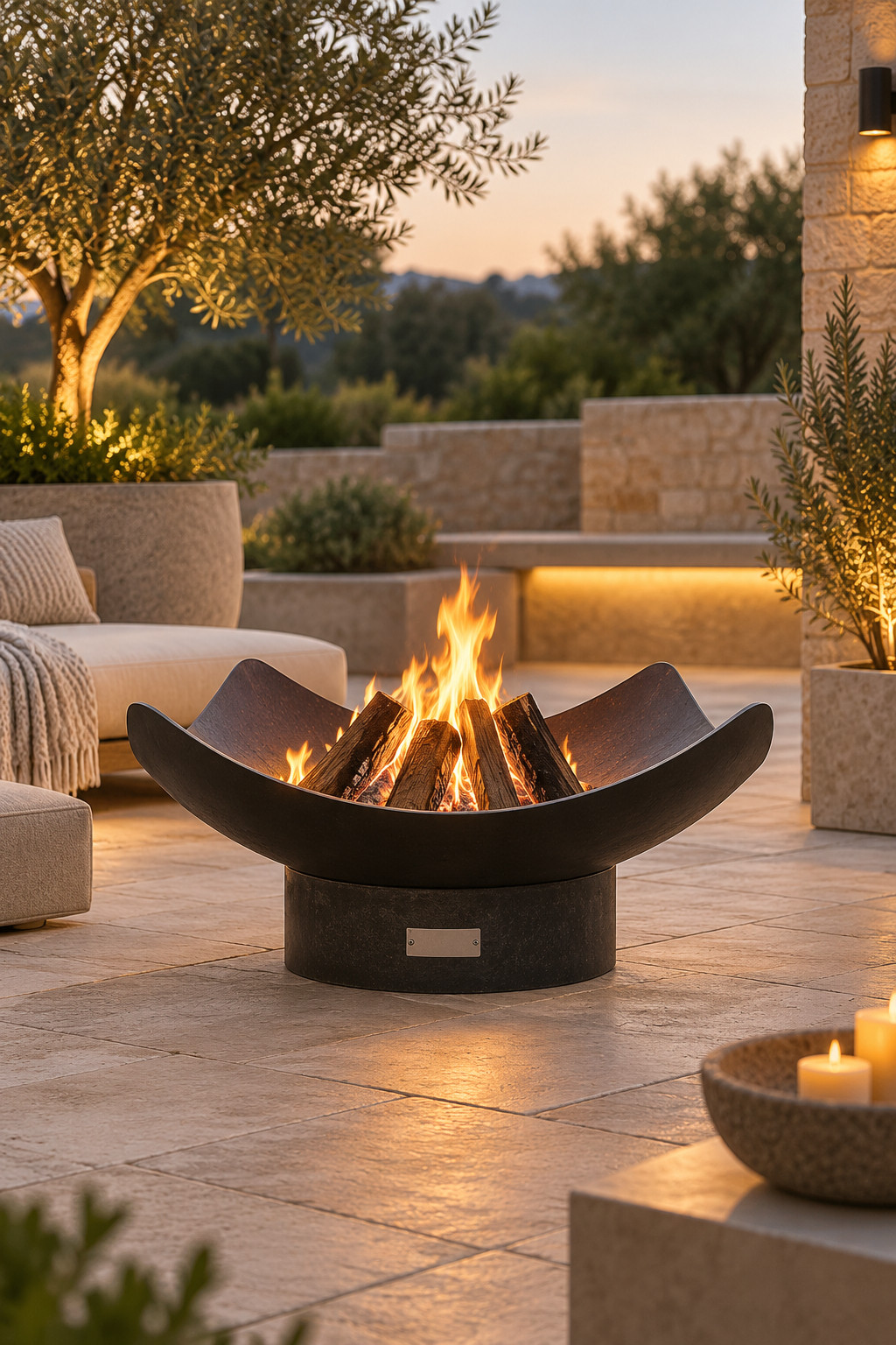 Love how a fire pit instantly becomes the center of an outdoor seating area. These Wayfair finds would be so pretty with comfy chairs, textured throws, lanterns, and a few cozy fall details. #FirePitDecor #WayfairHome #OutdoorSeating #PatioDecor #BackyardIdeas #FallPatio #OutdoorLivingSpace #CozyOutdoorLiving #HomeDecorFinds 

 #LTKSeasonal #LTKHome #LTKSaleAlert