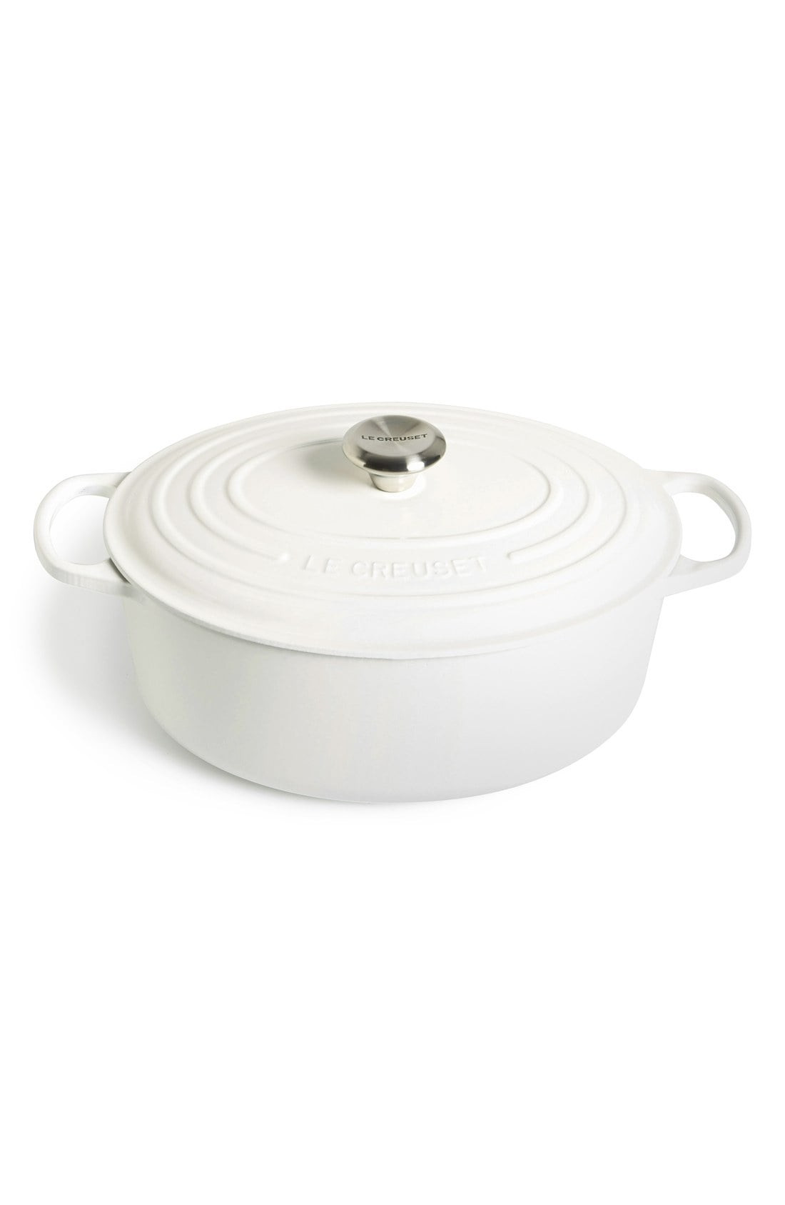 Signature 6 3/4 Quart Oval Enamel Cast Iron French/Dutch Oven | Nordstrom