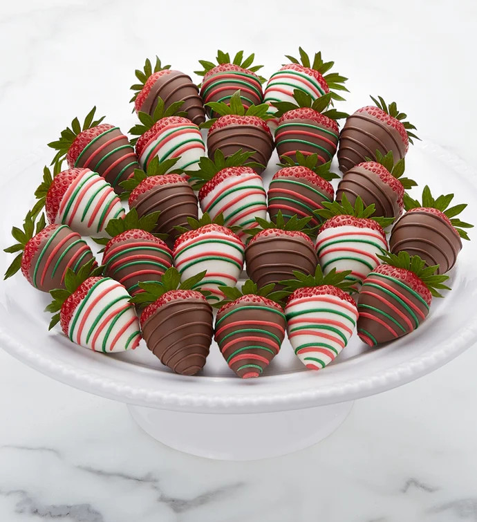 Holiday Cheer™ Dipped Strawberries | Shari's Berries