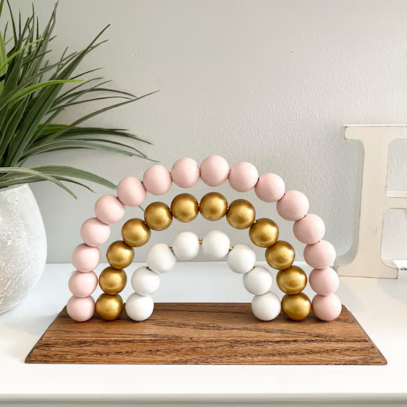 Girl Nursery Decor, Rainbow Decoration, Girl’s Bedroom Decor, Playroom Decoration, Children's D... | Etsy (US)