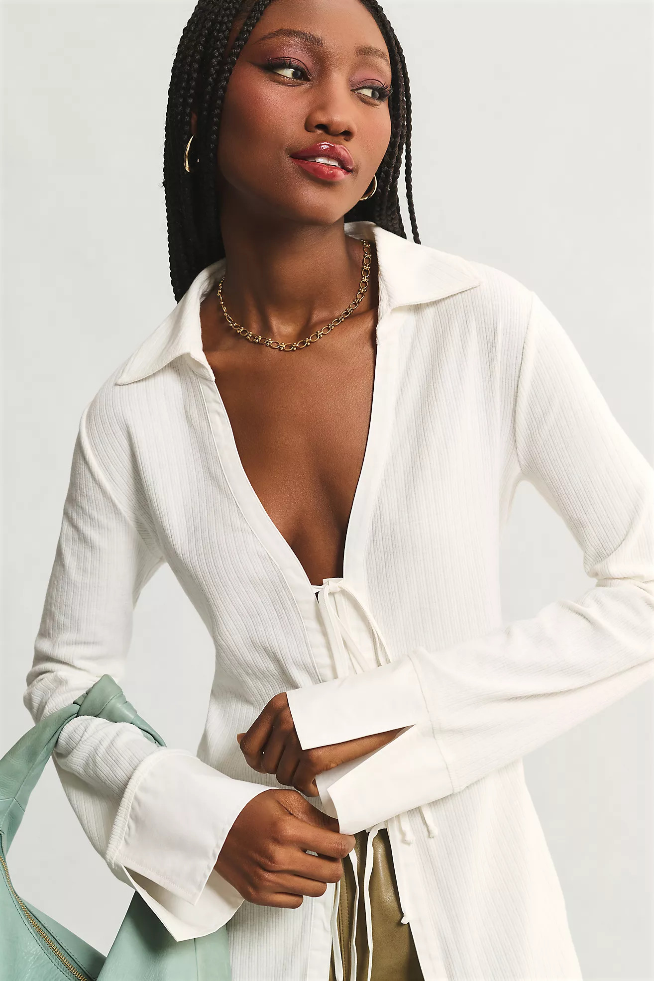 Porridge Harmony Long-Sleeve Top | Anthropologie (US)